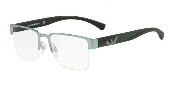 Emporio Armani EA1078 Eyeglasses, 3239 MATTE GREEN (GREEN)
