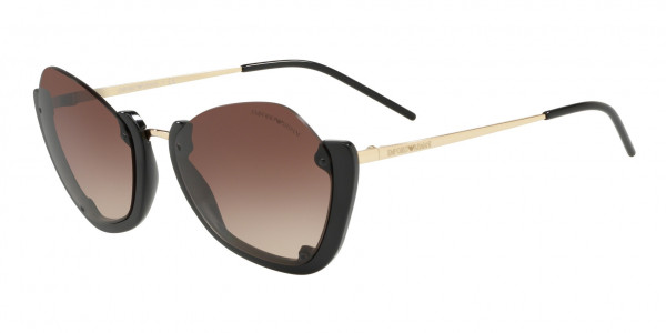 Emporio Armani EA4120 Sunglasses, 501713 BLACK (BLACK)