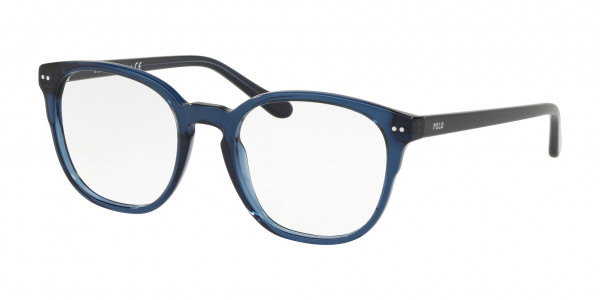 Polo PH2187 Eyeglasses, 5276 BLUE TRANSPARENT (BLUE)