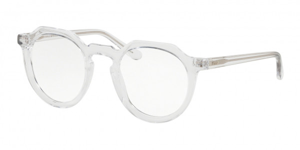 Polo PH2190 Eyeglasses, 5002 SHINY CRYSTAL (CLEAR)