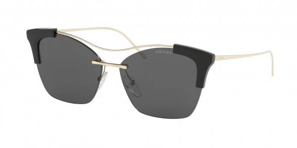 Prada PR 21US CONCEPTUAL Sunglasses, KUI5S0 CONCEPTUAL PALE GOLD GREY (GOLD)