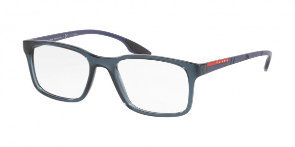 Prada Linea Rossa PS 01LV LIFESTYLE Eyeglasses, CZH1O1 LIFESTYLE BLUE (BLUE)
