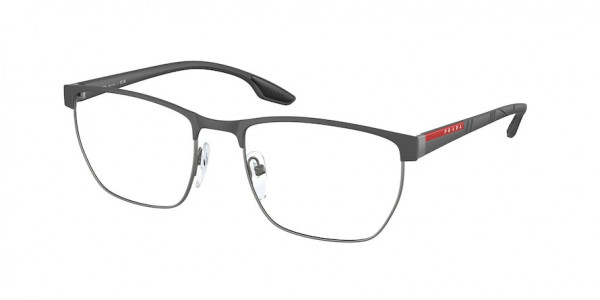 Prada Linea Rossa PS 50LV LIFESTYLE Eyeglasses, 12H1O1 LIFESTYLE RUBBER GREY (GREY)