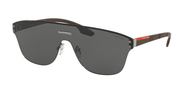 Prada Linea Rossa PS 57TS LIFESTYLE Sunglasses, 5S05S0 GUNMETAL (BLACK)