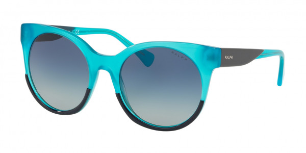 Ralph RA5246 Sunglasses, 57204L TOP BLUE/OPAL AZURE