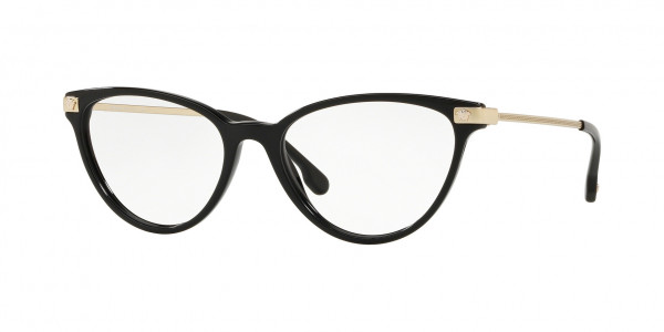 Versace VE3261A Eyeglasses, GB1 BLACK (BLACK)