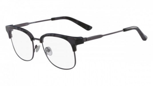Calvin Klein CK8060 Eyeglasses, (026) CHARCOAL TORTOISE/TITANIUM