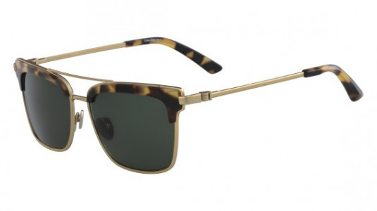 Calvin Klein CK8049S Sunglasses, (718) SATIN GOLD