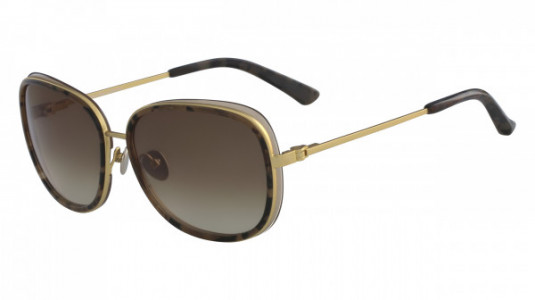 Calvin Klein CK8575S Sunglasses, (262) BROWN TORTOISE/CRYSTAL BROWN
