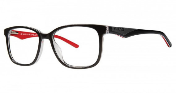 Shaquille O’Neal QD 511Z Eyeglasses, 189 Black Crystal
