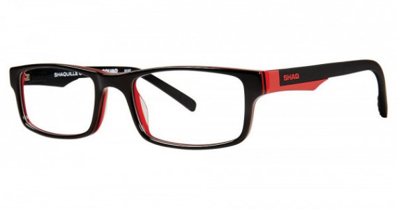 Shaquille O’Neal QD 512Z Eyeglasses, 21 Black