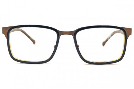 Eyecroxx EC551M Eyeglasses, C3 Dark Blue Bronze