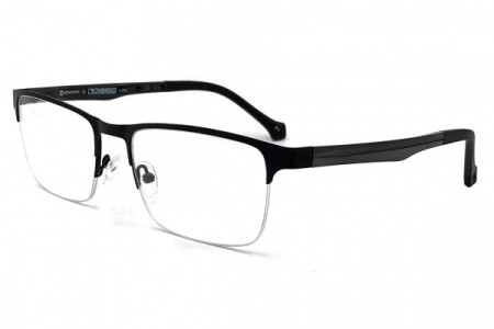 Eyecroxx EC555M Eyeglasses, C1 Black Graphite