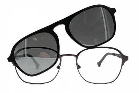 Eyecroxx EC564MD Eyeglasses, C1 Gun Black
