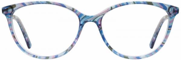 David Benjamin Cosmic Eyeglasses, 3 - Blue Multi