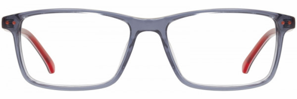 David Benjamin Fast Track Eyeglasses, 2 - Slate / Navy / Red