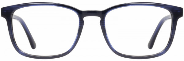 David Benjamin Top Notch Eyeglasses, 3 - Blue Demi