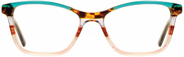 David Benjamin Yolo Eyeglasses, 3 - Teal Multi