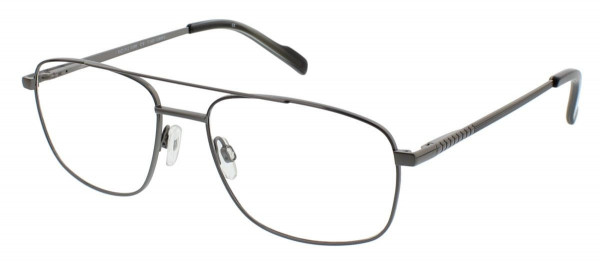 ClearVision T 5609 Eyeglasses, Gunmetal