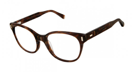 Kate Young K136 Eyeglasses, Brown (BRN)