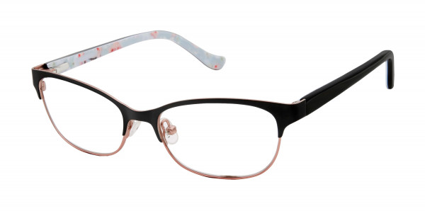 Ted Baker B960 Eyeglasses, Black/Blush (BLK)