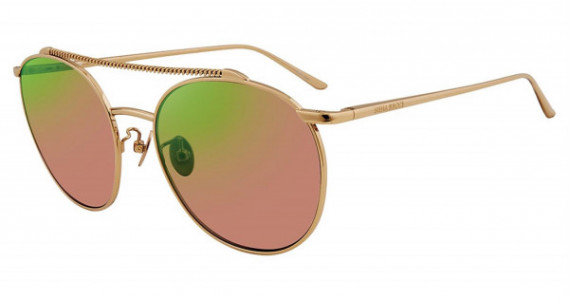 Nina Ricci SNR118 Sunglasses, Gold 8H2V