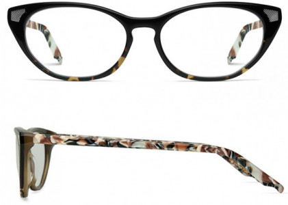 Coco and Breezy Coco and Breezy Decatur Eyeglasses, 102 - Brown-Cream Swirl