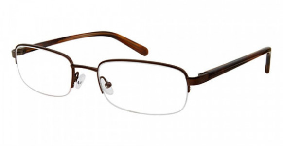 Van Heusen H145 Eyeglasses, Brown