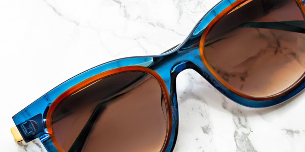 Thierry Lasry SAVVVY Sunglasses, Blue