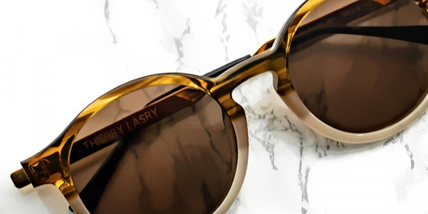 Thierry Lasry SILENTY Sunglasses, Brown & Milk