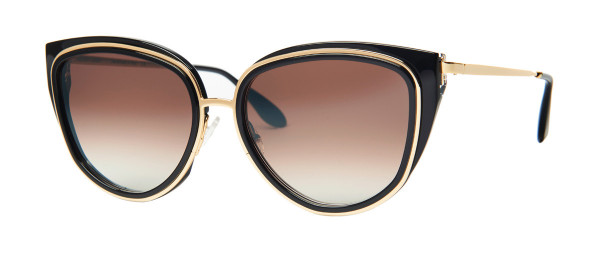 Thierry Lasry Enigmaty Sunglasses, 101 - Black & Gold