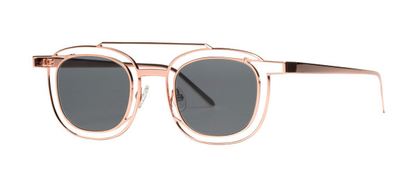 Thierry Lasry Gendery Sunglasses, 100 Rose Gold - Rose Gold and Grey