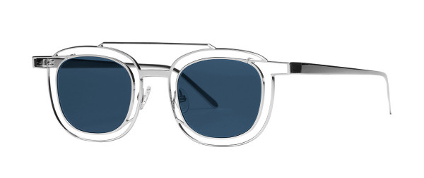 Thierry Lasry Gendery Sunglasses, 500-NAVY BLUE - Silver and Blue