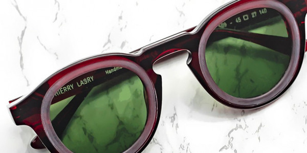 Thierry Lasry PROPAGANDY Sunglasses, Burgundy