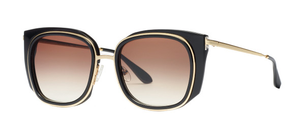 Thierry Lasry Everlasty Sunglasses, 101 - Black and Gold