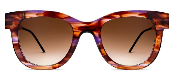 Thierry Lasry SEXXXY Sunglasses, Purple & Brown Pattern