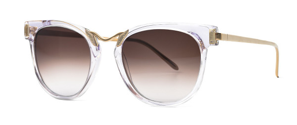 Thierry Lasry Choky Sunglasses, 00 - Clear & Gold