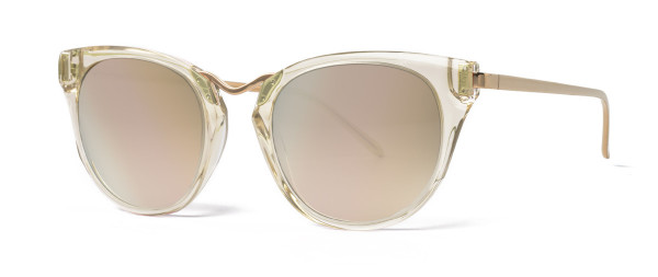 Thierry Lasry Hinky Sunglasses, 995 - Champagne & Gold