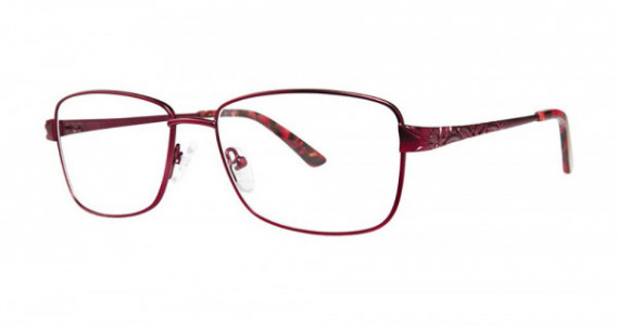Genevieve BLESSED Eyeglasses, Matte Burgundy