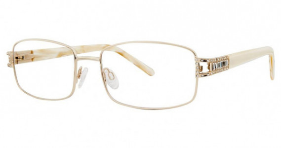 Genevieve Significant Eyeglasses, gold/blonde