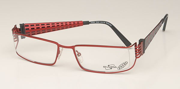 Axebo Esad Eyeglasses, 1-Red/Grey