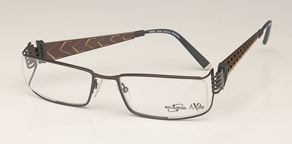 Axebo Esad Eyeglasses, 3-Satin Brown/Bronze