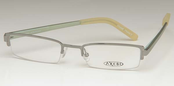 Axebo Plume Eyeglasses, 6-Silver/Tangerine