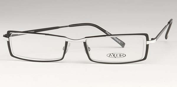 Axebo Pradale Eyeglasses, 5-Black/White