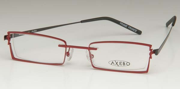 Axebo Pura Eyeglasses, 1-Bordeaux/Black