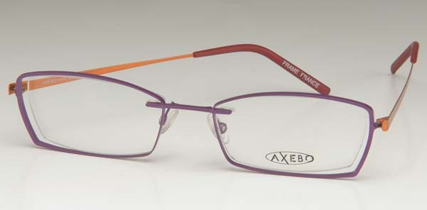 Axebo Studio Eyeglasses, 2-Tangerine/Garnet