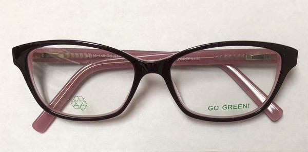 Go Green GG80 Eyeglasses, 1-Burgundy/Pink/Layer