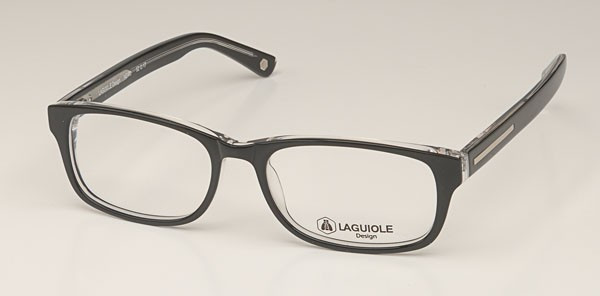 Laguiole Nemo Eyeglasses, 1-Black/Crystal