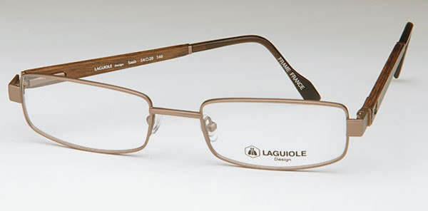 Laguiole Saab Eyeglasses, 5-Matte Brown