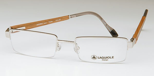 Laguiole Toma Eyeglasses, 2-Silver/Matte Silver